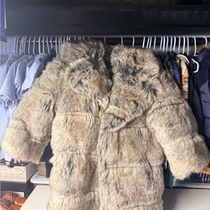 Jordan Craig Faux Chinchilla Toddler Coat